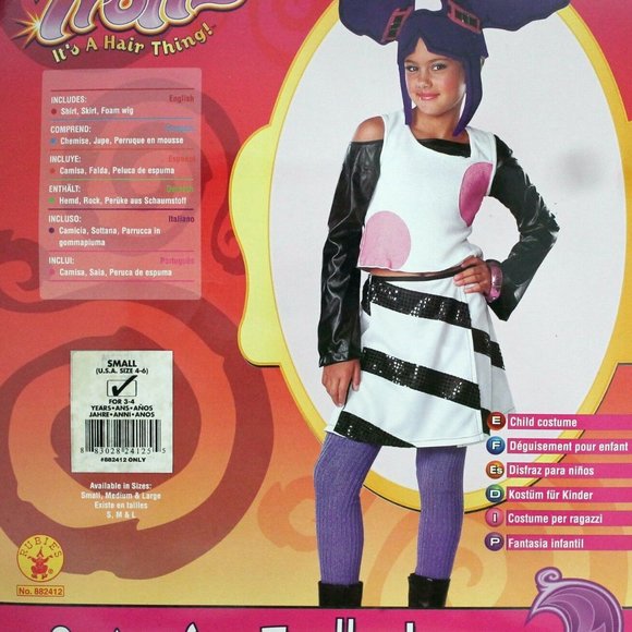 NEW Trollz Onyx Von Trollenberg Child Toddler Halloween Costume by Rubies - Picture 1 of 6